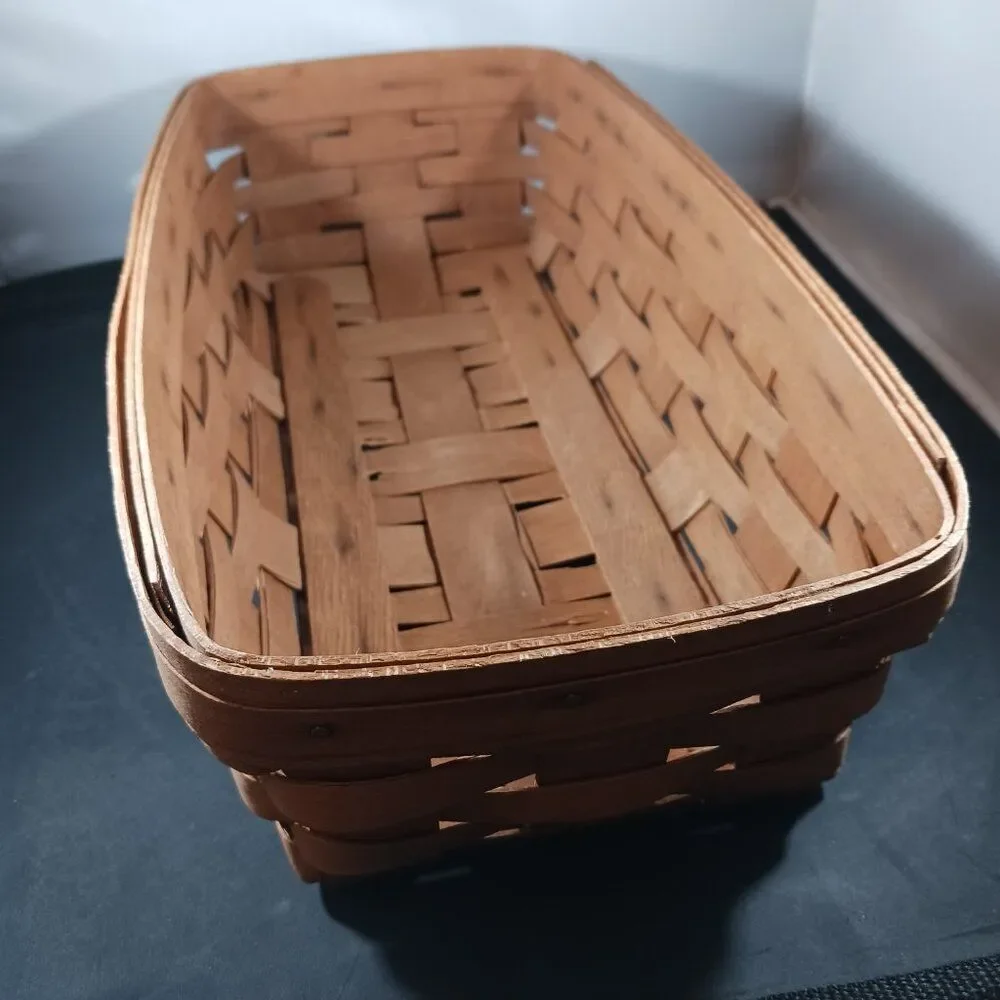 Longaberger 1988 Bread Basket Cottagecore Vintage Decor